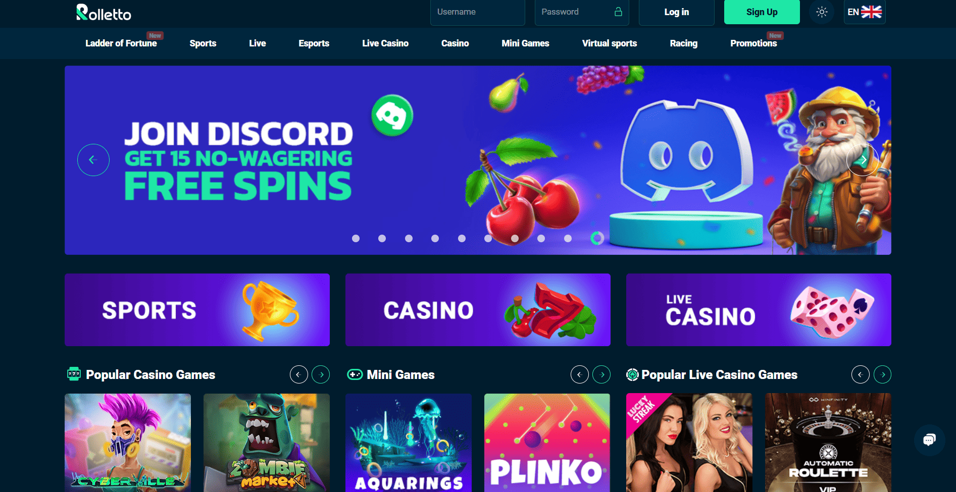 Rolletto Casino